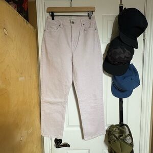 LOFT Soft lavender Pink Denim Pants